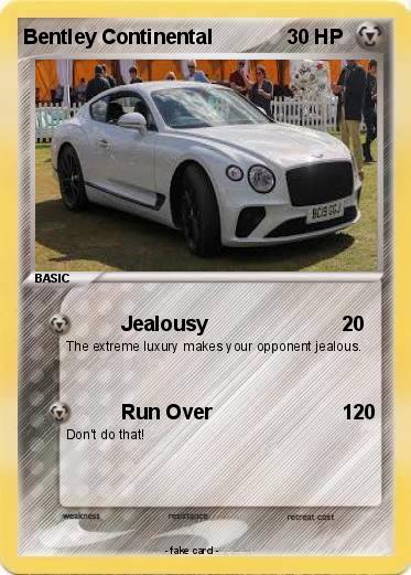 Pokemon Bentley Continental