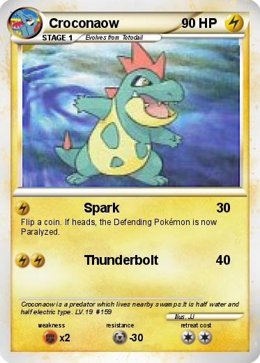 Pokemon Croconaow