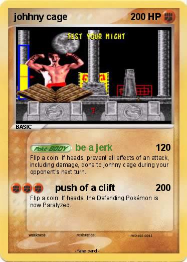 Pokemon johhny cage