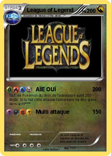 Pokemon League of Legend