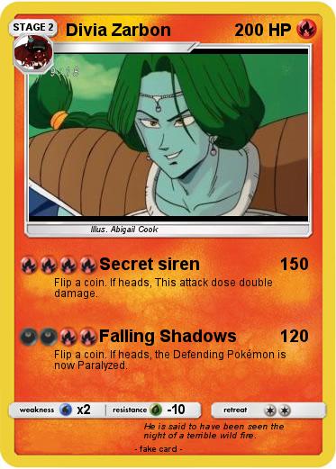 Pokemon Divia Zarbon