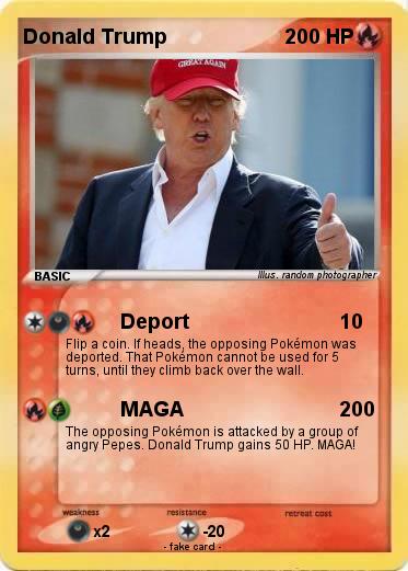 Pokemon Donald Trump