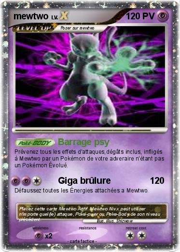 Pokemon mewtwo