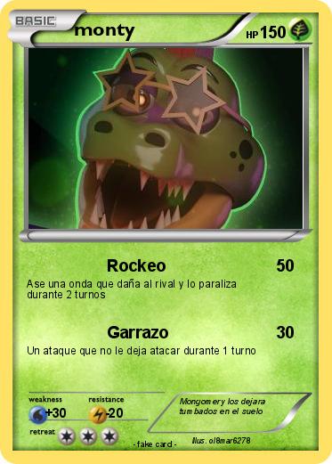 Pokemon monty