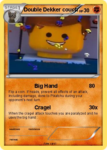 Pokemon Double Dekker couch