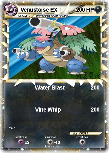 Pokemon Venustoise EX