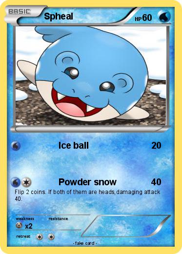 Pokemon Spheal
