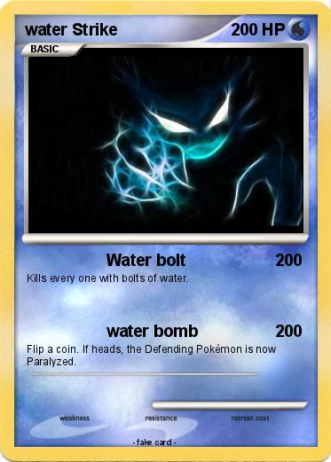 Pokemon water Strike