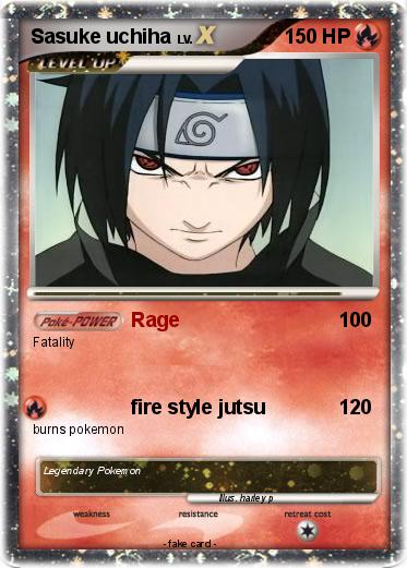 Pokemon Sasuke uchiha