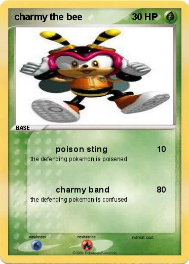 Pokemon charmy the bee