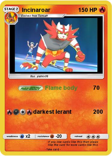 Pokemon Incinaroar