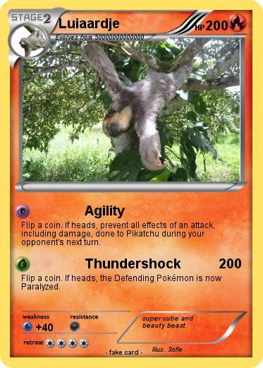 Pokemon Luiaardje