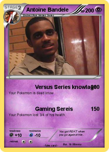 Pokemon Antoine Bandele