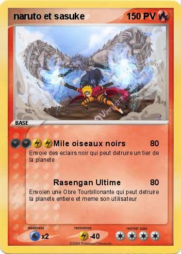 Pokemon naruto et sasuke
