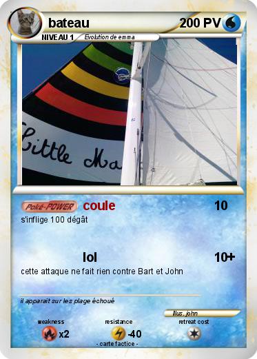 Pokemon bateau