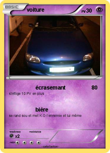 Pokemon voiture