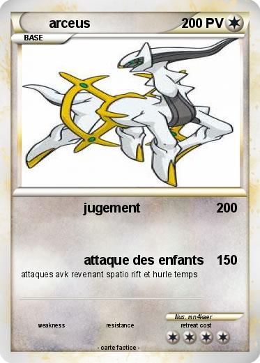 Pokemon arceus