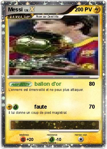 Pokemon Messi
