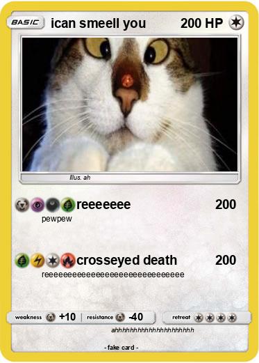 Pokemon ican smeell you