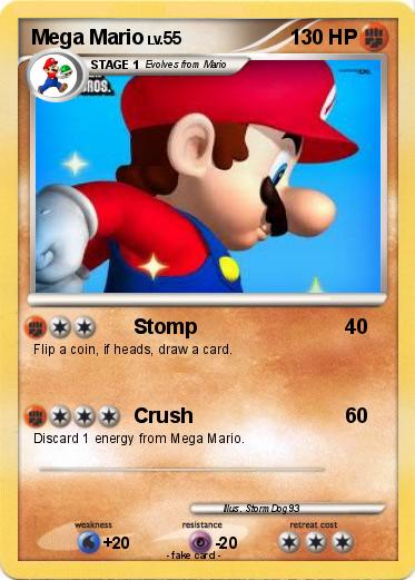 Pokemon Mega Mario