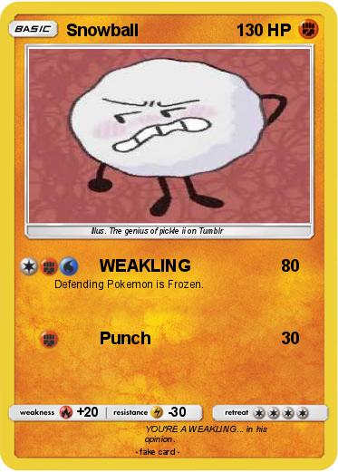 Pokemon Snowball
