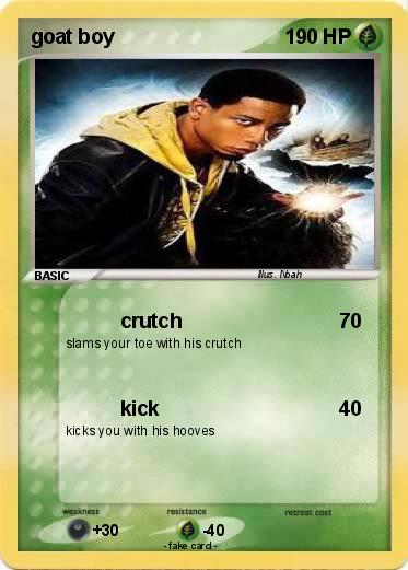 Pokemon goat boy