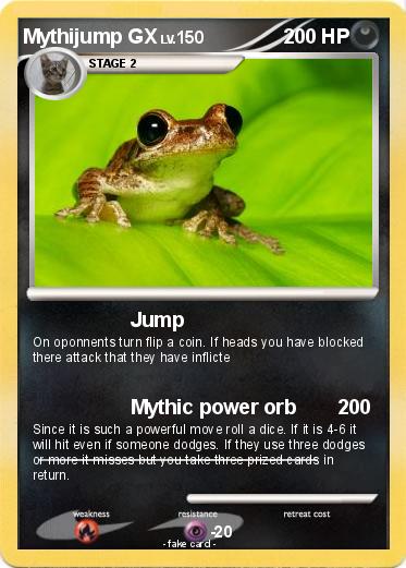 Pokemon Mythijump GX