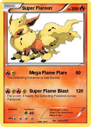 Pokemon Super Flareon