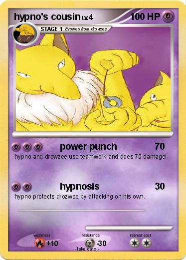 Pokemon hypno's cousin