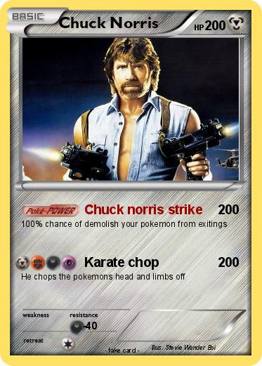 Pokemon Chuck Norris
