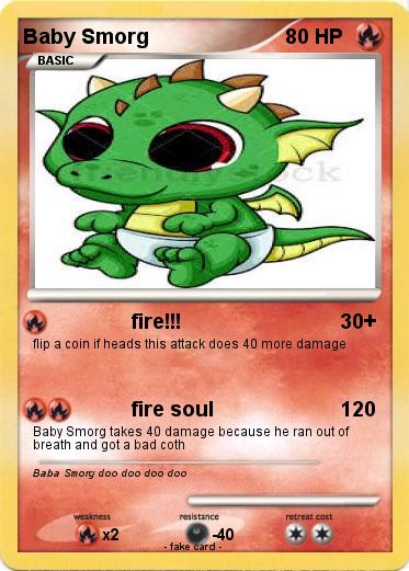 Pokemon Baby Smorg
