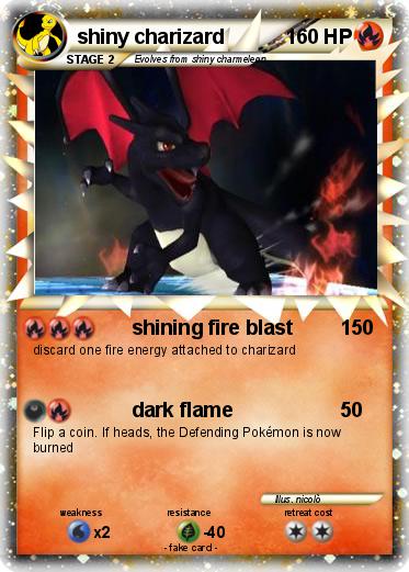 Pokemon shiny charizard