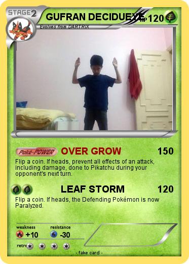 Pokemon GUFRAN DECIDUEYE