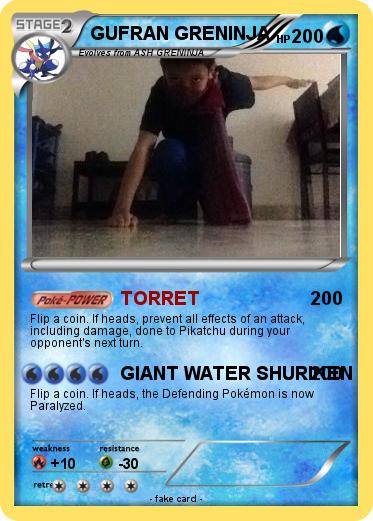 Pokemon GUFRAN GRENINJA