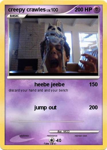 Pokemon creepy crawles