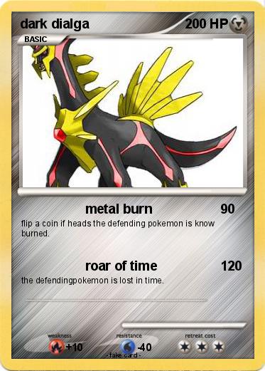 Pokemon dark dialga