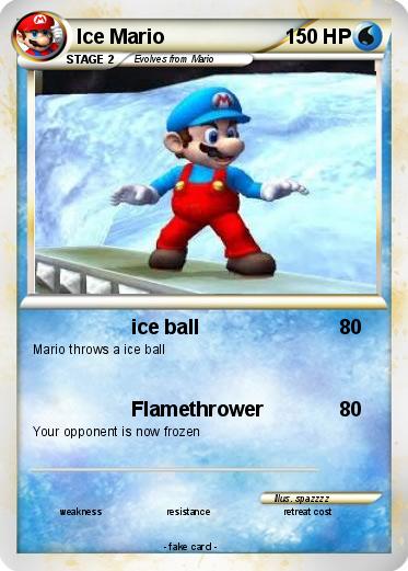 Pokemon Ice Mario