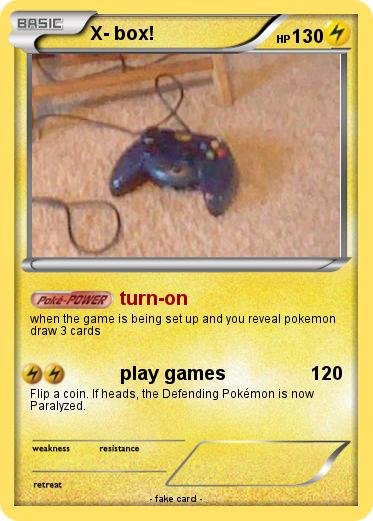 Pokemon X- box!