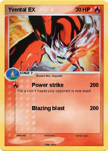Pokemon Yvental EX