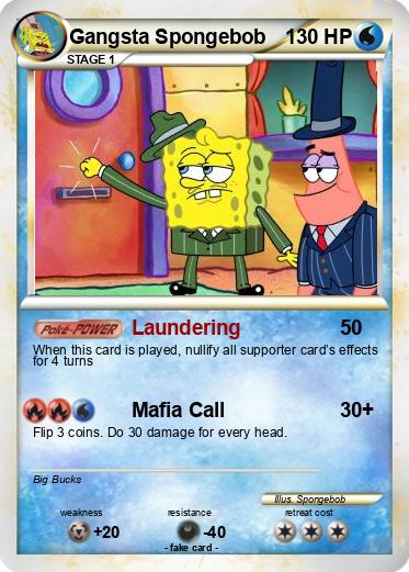 Pokemon Gangsta Spongebob