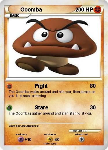 Pokemon Goomba