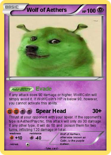 Pokemon Wolf of Aethers