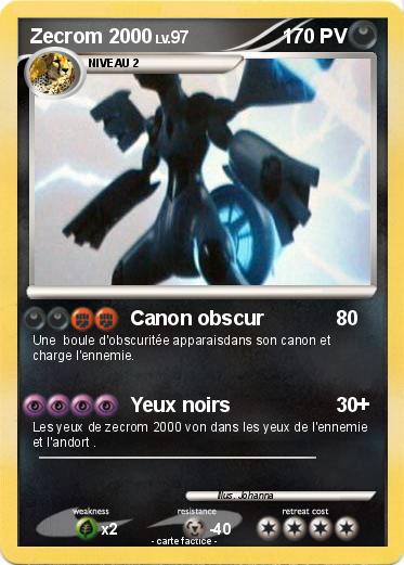 Pokemon Zecrom 2000