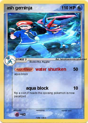 Pokemon ash gerninja