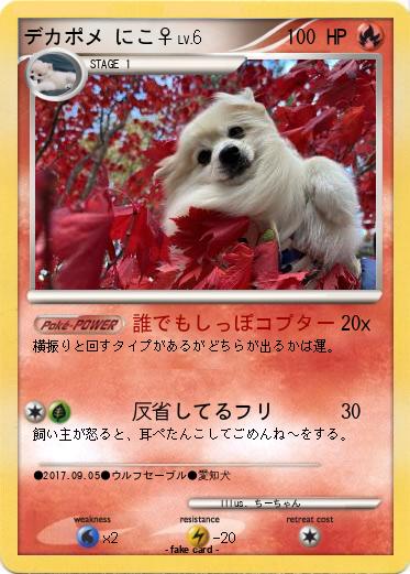 Pokemon デカポメ にこ♀