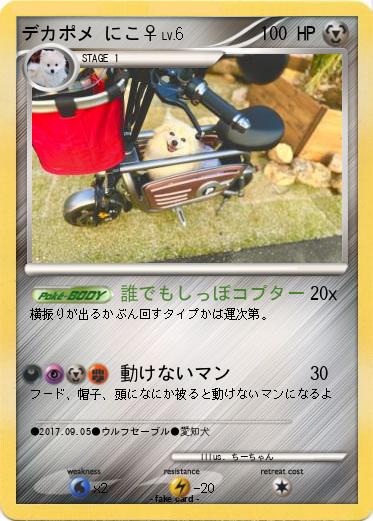 Pokemon デカポメ にこ♀