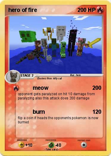 Pokemon hero of fire