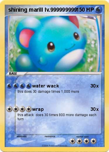 Pokemon shining marill lv.999999999