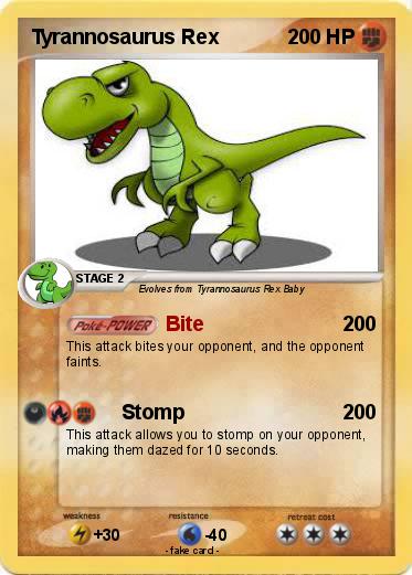 Pokemon Tyrannosaurus Rex