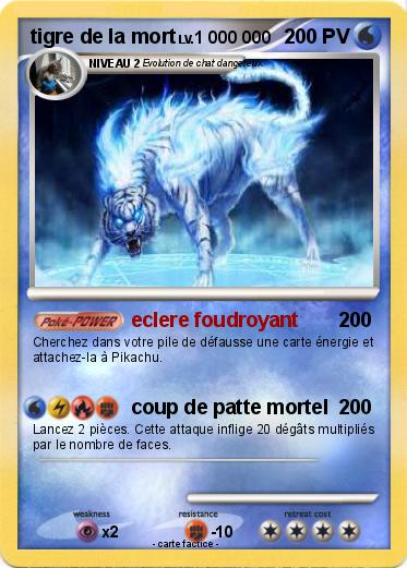 Pokemon tigre de la mort